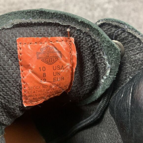 Women’s Harley Davidson Black Boots Womens 10 Badlands 7 Inches Ankle Combat - Picture 8 of 8